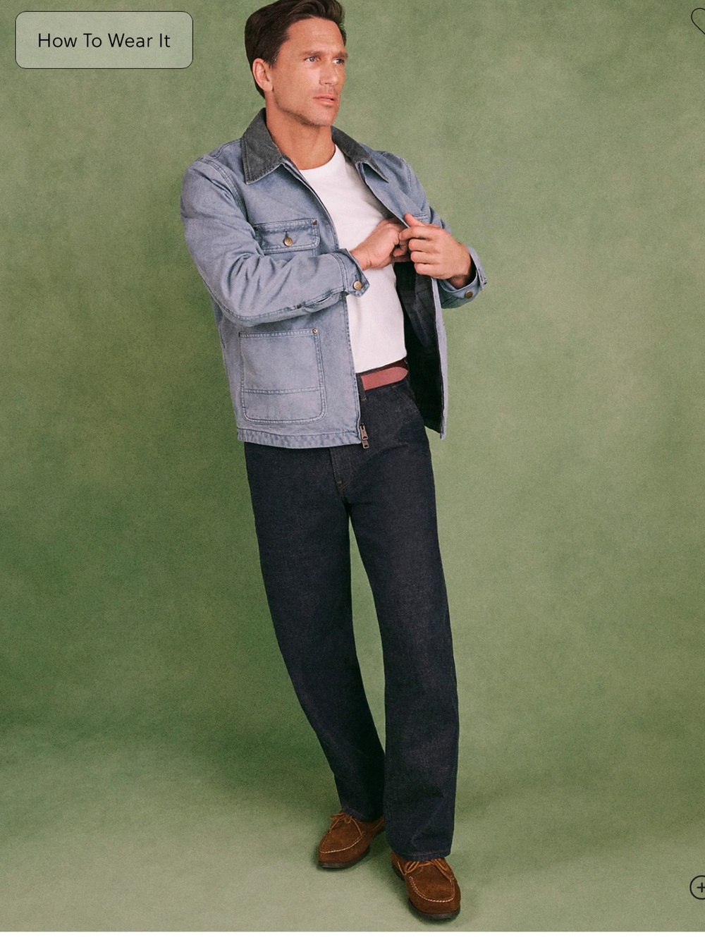 Wallace & Barnes straight-fit jean in Japanese raw selvedge denim 32/32 - Picture 2 of 6